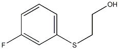 3-FLUOROPHENYLTHIOETHANOL 98% Struktur