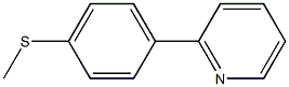 2-(4-METHYLTHIOPHENYL)PYRIDINE 96% Struktur