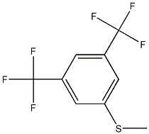 3,5-BIS(TRIFLUOROMETHYL)THIOANISOLE 98% Struktur