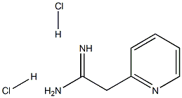 2-PYRIDIN-2-YL-ACETAMIDINE 2HCL Struktur