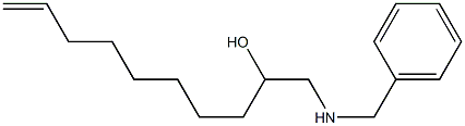 1-Benzylamino-dec-9-en-2-ol Struktur