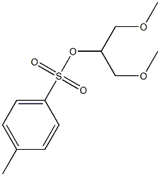 Toluene-4-sulfonic acid 2-methoxy-1-methoxymethyl-ethyl ester Struktur