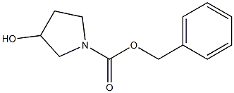 1-CBZ-3-PYRROLIDINOL Struktur