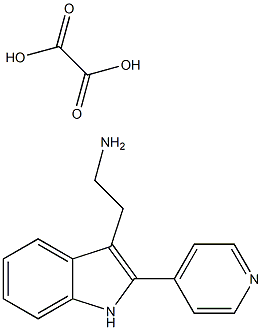 2-(4-PYRIDYL) TRYPTAMINE OXALATE Struktur