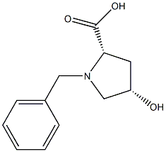 N-BENZYL-CIS-4-HYDROXY-L-PROLINE Struktur