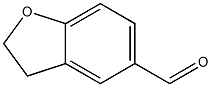 2,3-Dihydro-5-benzofurancarboxaldehyde Struktur