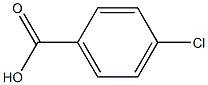 4-CHLOROBENZLICACID Struktur