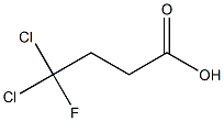 4,4-DICHLORO-4-FLUOROBUTYRIC ACID Struktur