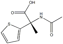 (S)-N-ACETYL-2-(THIEN-2-YL)ALANINE Struktur