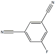 3,5-DICYANO-1-FLUORO BENZENE Struktur