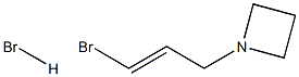 (E)-1-(3-Bromoallyl)azetidine hydrobromide
 Struktur