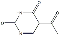 5-Acetyl-dihydro-pyrimidine-2,4-dione Struktur