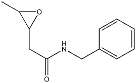 N-Benzyl-2-(3-Methyloxiran-2-yl)Acetamide Struktur