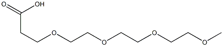 2,5,8,11-Tetraoxatetradecan-14-oic acid Struktur