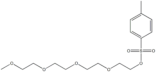 2,5,8,11-Tetraoxatridecan-13-yl 4-methylbenzenesulfonate Struktur