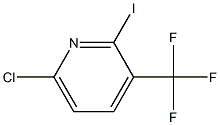 6-CHLORO-3-(TRIFLUOROMETHYL)-2-IODOPYRIDINE Struktur