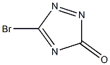 5-BROMO-1,2,4-TRIAZOL-3-ONE Struktur