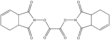 O,O''-OXALYLBIS(N-HYDROXYTETRAHYDROPHTHALIMIDE) Struktur