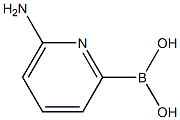 6-AMINOPYRIDINE-2-BORONIC ACID Struktur