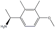 1-(S)-(4-METHOXY-2,3-DIMETHYLPHENYL)ETHANAMINE Struktur