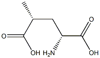 (2R,4R)-4-Methyl glutamic acid Struktur