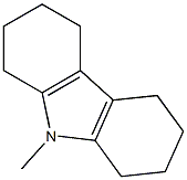 9-methyl-2,3,4,5,6,7,8,9-octahydro-1H-carbazole Struktur