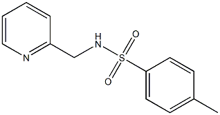 N1-(2-pyridylmethyl)-4-methylbenzene-1-sulfonamide Struktur