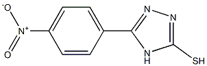 5-(4-nitrophenyl)-4H-1,2,4-triazole-3-thiol Struktur