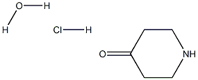 4-Piperidone HCl hydrate Struktur