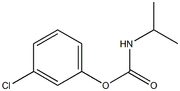 3-chlorophenyl N-isopropylcarbamate Struktur