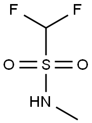 1,1-difluoro-N-methylmethanesulfonamide Struktur