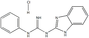 N-(1H-benzo[d]imidazol-2-yl)-N'-phenylguanidine hydrochloride Struktur