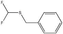 {[(difluoromethyl)thio]methyl}benzene Struktur