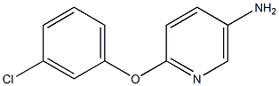 5-Amino-2-(3-chlorophenoxy)pyridine Struktur