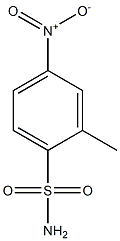 2-methyl-4-nitrobenzene-1-sulfonamide Struktur