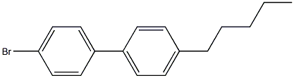 4-bromo-4'-pentyl-1,1'-biphenyl Struktur