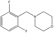 4-(2,6-difluorobenzyl)morpholine Struktur