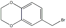 6-(bromomethyl)-2,3-dihydro-1,4-benzodioxine Struktur