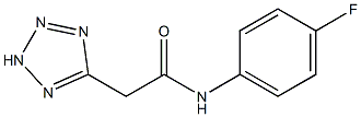 N1-(4-fluorophenyl)-2-(2H-1,2,3,4-tetraazol-5-yl)acetamide Struktur