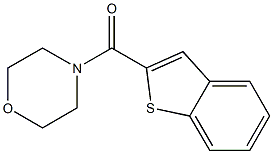 benzo[b]thiophen-2-yl(morpholino)methanone Struktur