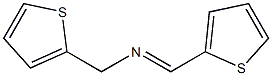 N-(2-thienylmethyl)-N-(2-thienylmethylidene)amine Struktur