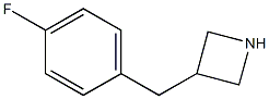 3-(4-fluorobenzyl)azetidine Struktur