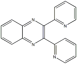 2,3-di(2-pyridyl)quinoxaline Struktur