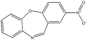 2-nitrodibenzo[b,f][1,4]oxazepine Struktur