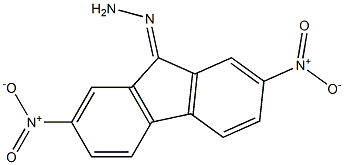 2,7-dinitro-9H-fluoren-9-one hydrazone Struktur