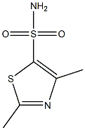 2,4-Dimethylthiazole-5-sulphonamide Struktur