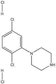 1-(2,5-Dichlorphenyl)piperazin.2HCl Struktur