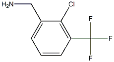 (2-chloro-3-(trifluoromethyl)phenyl)methanamine Struktur