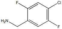 (4-chloro-2,5-difluorophenyl)methanamine Struktur