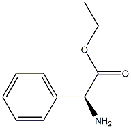 (S)-ethyl 2-amino-2-phenylacetate Struktur